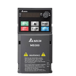 0,4kW HD 2,8A / 0,55kW ND 3,2A  1x230V , IP40, vektoros, STO funkció