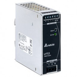 Tápegység - 120W 24V DC, 5A,  Fém tokozat