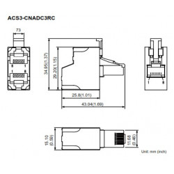 Adapter - CN3 - RS485 elosztó adapter