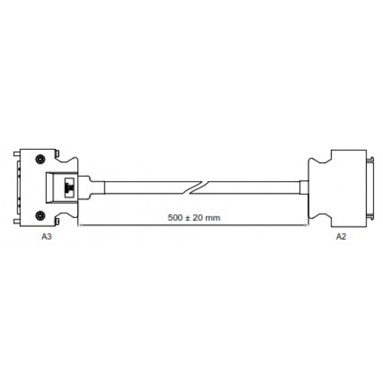 Adapter kábel - A3 / A2 CN1 csatlakozóhoz