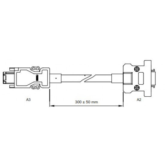 Adapter kábel - A3/A2 CN2 átalakító kábel