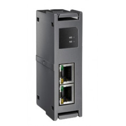 AS PLC modul  - OPC UA server interface modul 2x port, 2 bővítőhelyes