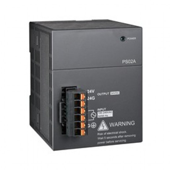 AS PLC Tápegység  100~240 VAC Be / 24VDC 1,5A  Belső busz - 0,5A Külső I/O