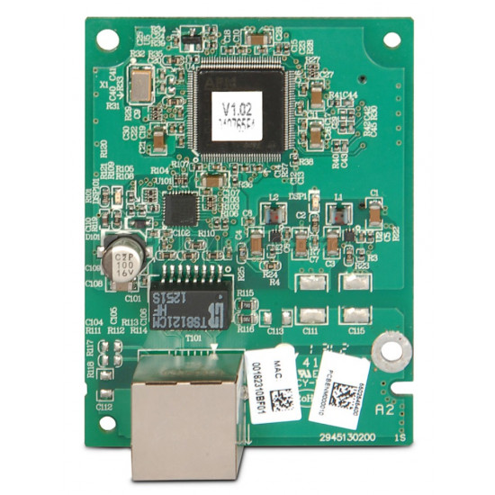 Bővítőkártya - EtherNet / IP - Modbus TCP 1x RJ45 port, 100Mbit/sec,Cat5e 100m