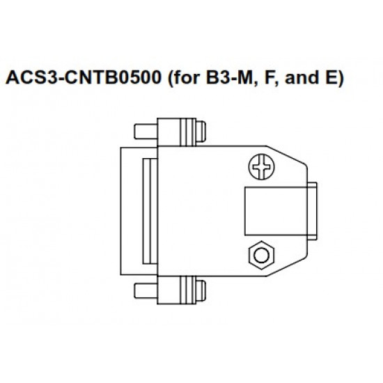 Csatlakozó - CN1 komm. ASD-B3-M / F / E szervohajtáshoz
