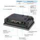 Érintoképernyő - 7" (1024 x 768),1,2GHz 512Mb Ram,2x Ethernet, 2x RS485,USB, SD