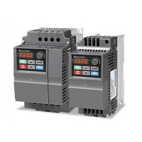 Frekiváltó  0,25kW 6,4A 1x110V, vektoros, Zavarszűrő C2, RS485 Modbus komm. IP20