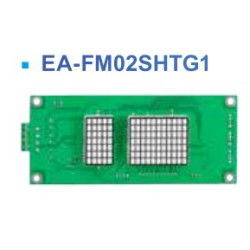 IED modul - Emeleti kijelző - 7x11 matrix, Irány / Emelet kijelzés, vízszintes