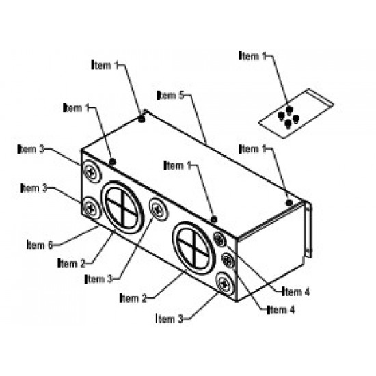 Kábeltálca - VFD1320C43A, VFD1600C43A Frekiváltókhoz (Frame F)