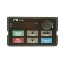 Kihelyezhető kijelző - VFD-EL / VFD-EL-W frekvenciaváltókhoz (vízszintes beép.)