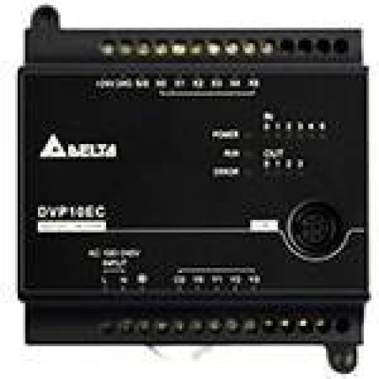 Kompakt PLC 6 DI / 4 DO Tranzisztor NPN, 230VAC, RS232, 2x Nagy seb. pulzus ki Kompakt PLC 6 DI / 4 DO Tranzisztor NPN, 230VAC, RS232, 2x Nagy seb. pulzus ki