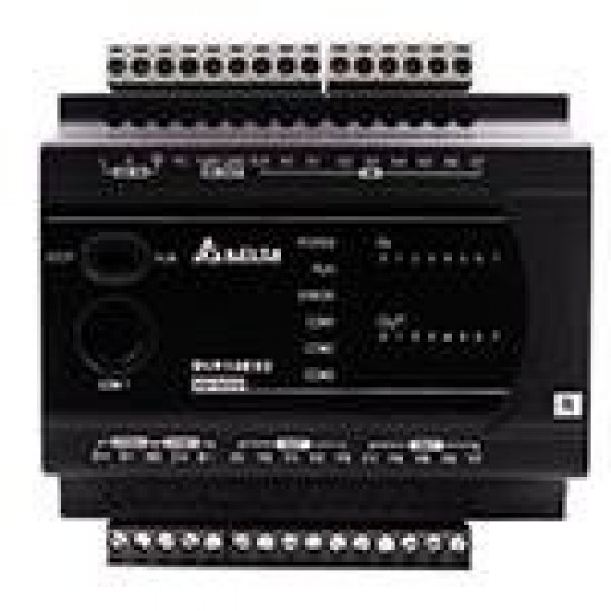 PLC - 8 DI, 8 DO Tranzisz kiement - 230V 1Fázis, 1xRS232,2xRS485, 16k lépés, PID PLC - 8 DI, 8 DO Tranzisz kiement - 230V 1Fázis, 1xRS232,2xRS485, 16k lépés, PID