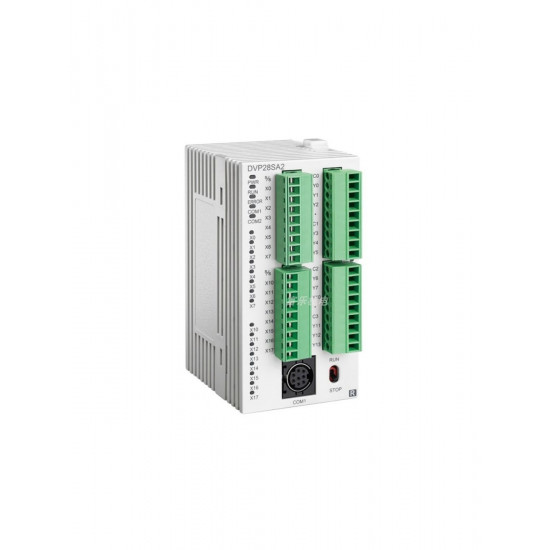 PLC CPU - 16 DI / 12 DO Relé, 24VDC PLC CPU - 16 DI / 12 DO Relé, 24VDC