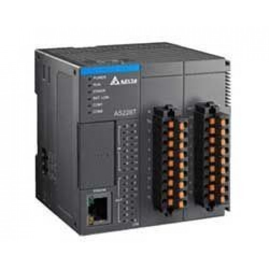 PLC CPU - 64k 16DI/12DO PNP, 1xEthern,2xRS-485,1xUSB,1xMicroSD,CAN komm.