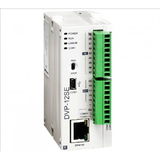 PLC CPU 8 DI / 4 DO Tranzisztor NPN, Ethernet IP, 24VDC