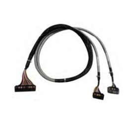 PLC kiegészítő - Kifejtő kábel AS PLC 32/ 2x16 I/O-s Tran./Relé modulhoz 3 méter