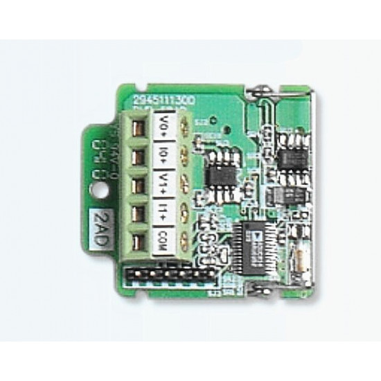 PLC modul - 2 AI 0~10V / 0~20mA 12bit bemenet