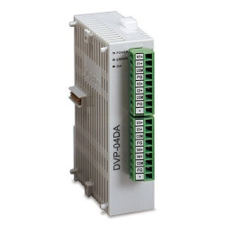 PLC modul - 4 AI , -10~+10V, 0~20mA, 4~20mA, 16bit, bal oldali bővítő modul