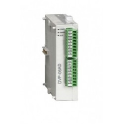 PLC modul - 6 Analóg bemenet, -10~+10V, -20mA~+20mA, 14-bit, 24VDC, RS485