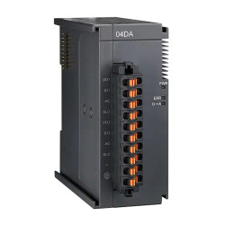 PLC modul - Analóg kimenet 4 csatorna, 12bit 250ms, 0-10V v. 4-20mA