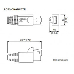 RS-485 Modbus hálózat lezáró ellenállás, A3 / CN3