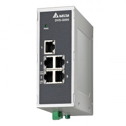 Switch - 5x port 10/100Mbit Ethernet / Profinet, 1x Relé kimenet, Táp 12~48VDC