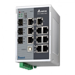 Switch menedzselhető 7x port 100Mbit, 3x port 1Gbit, 3x port SFP, Modbus TCP