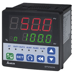 Szelep vezérlo - 96x96mm, RS485 Modbus, DC 4~20mA kimenet, Táp 230V AC