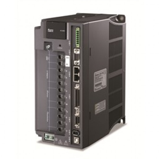 Szervo vezérlő 2kW - EtherCAT komm., sebb./pozíció/nyomaték vezérlés,400V/3F